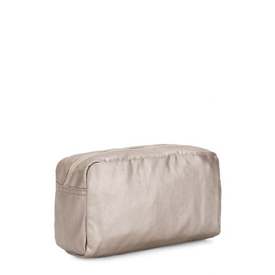 Kipling Gleam Metallic Pouch Çanta Bej Rengi | TR 1083UZ